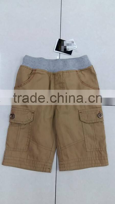 Kid's fashion high quality comfortable brand sport shorts pants overstock clearance