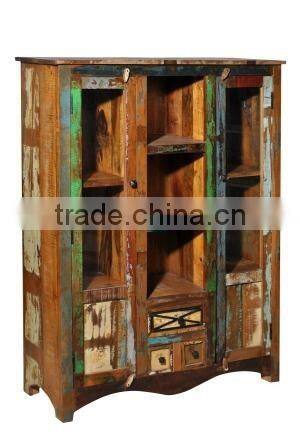 Retro Wooden Wardrobe