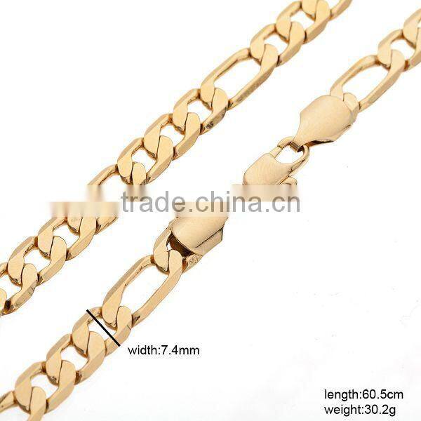 Trendy popular link chain necklace