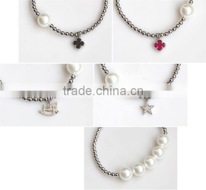 gold love letter charm suede leather bracelet custom logo charm leather bracelet