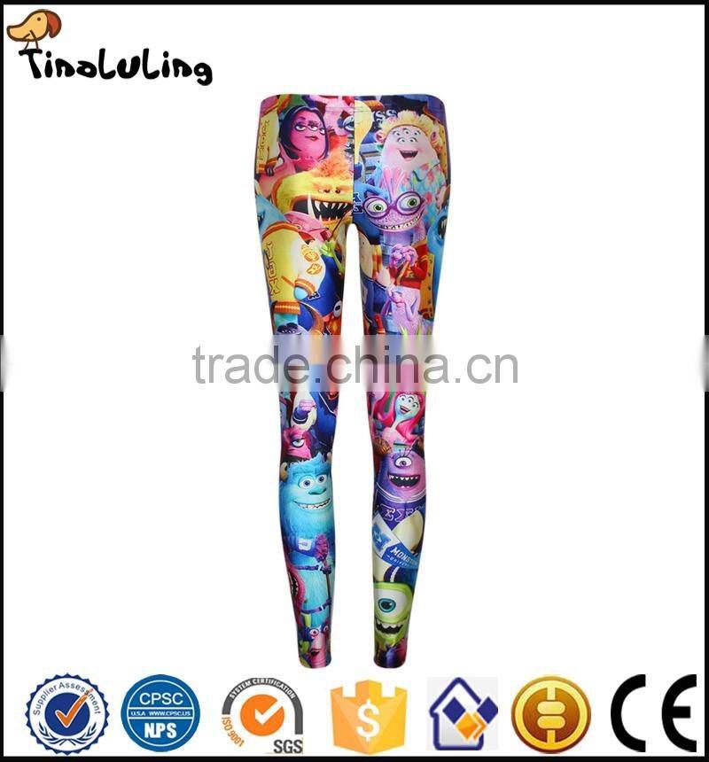 Factory Direct Special Cartoon Pattern Pants Tight Slim Casual Ladies Hot Sexy pants