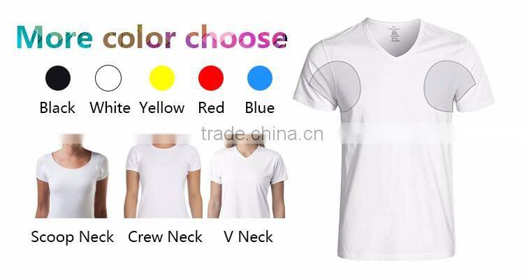 Free sample Men clothing Anti sweat armpit padded shirt for men