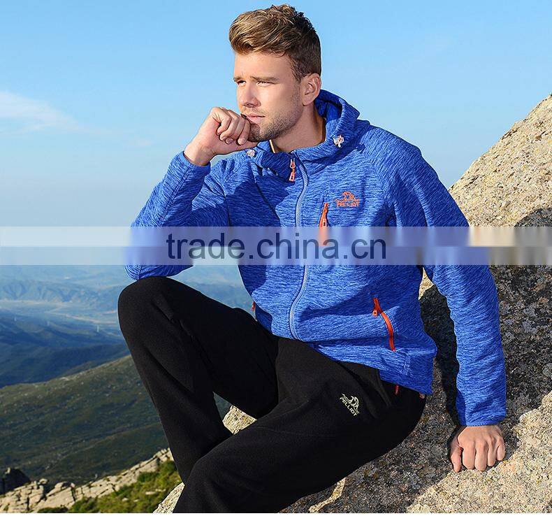 Factory price OEM hoodies clothing breathable fleece jacket