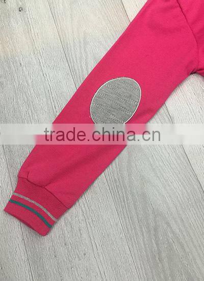 Latest fashion sweet kids' boutique casual sports suit