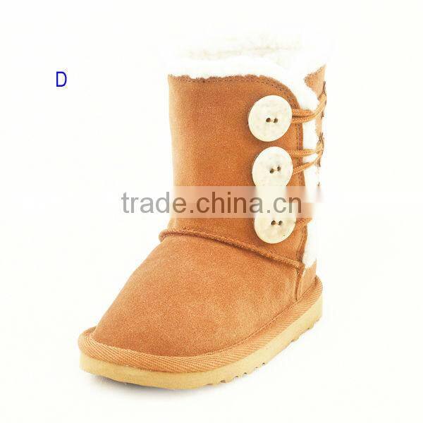 Purple Wholesale Children Squeaky Boots Winter Boots