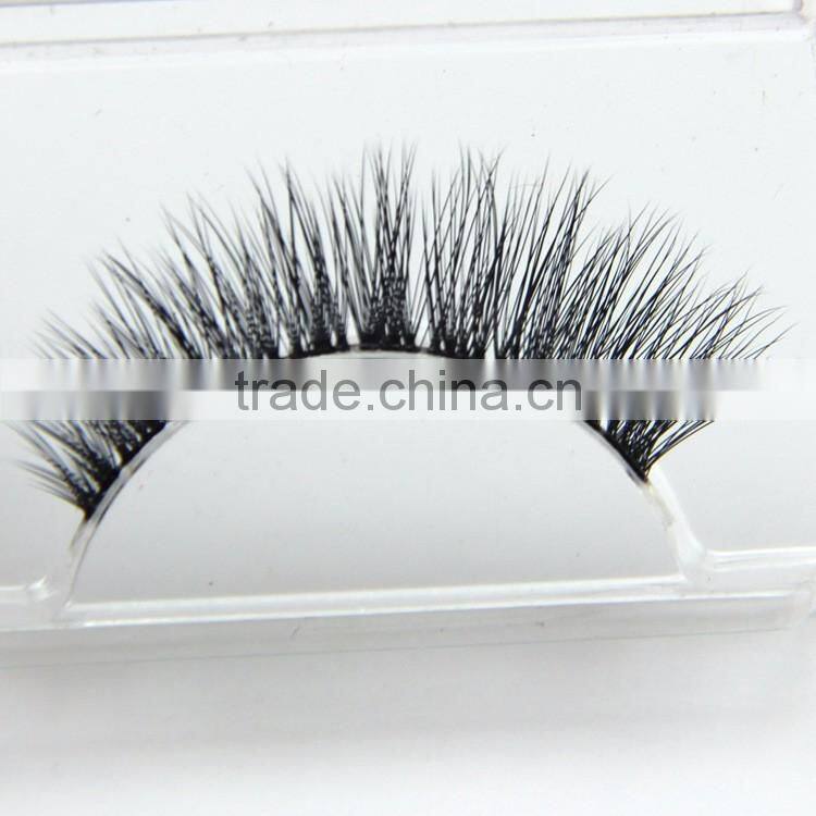 Handmade Crossing Lashes Thick 3D Fake Eyelash
