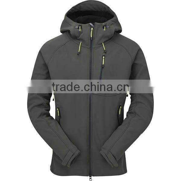 Wholesale OEM breathable windproof waterproof softshell jacket outdoor
