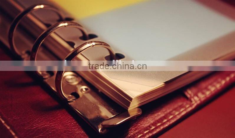 A5/A6/A7 transparent PP protection board for planner ealstic spacer for loose leaf planner