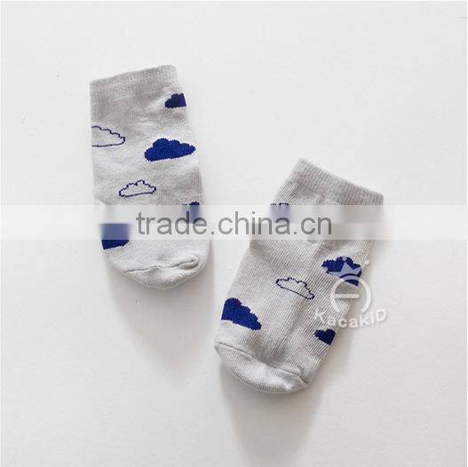 cute baby cotton socks, silicone print baby socks