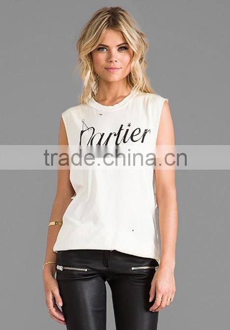 custom company logo bright color tank tops