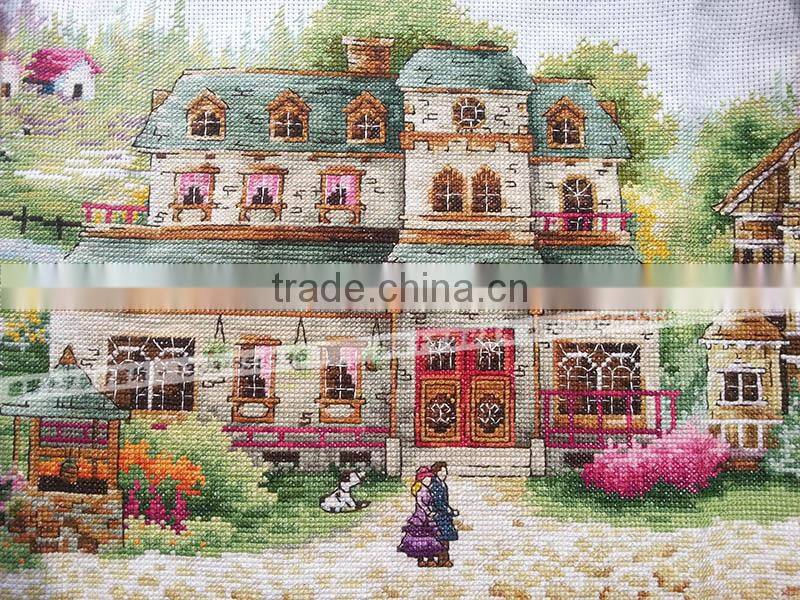 cross stitch thread good material manufacturer 100 meters per bag