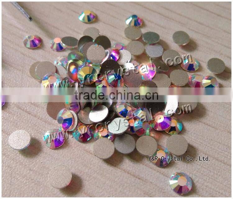 Flat Back Crystals color chart Non Hot Fix rhinestones Flatback Glass Rhinestone