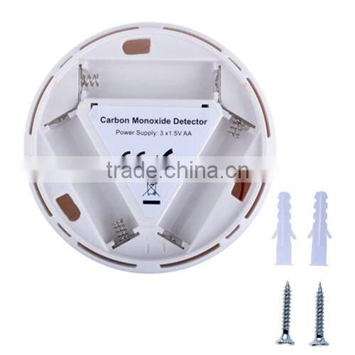 Home Safety Battery Operated CO Carbon Monoxide Alarm