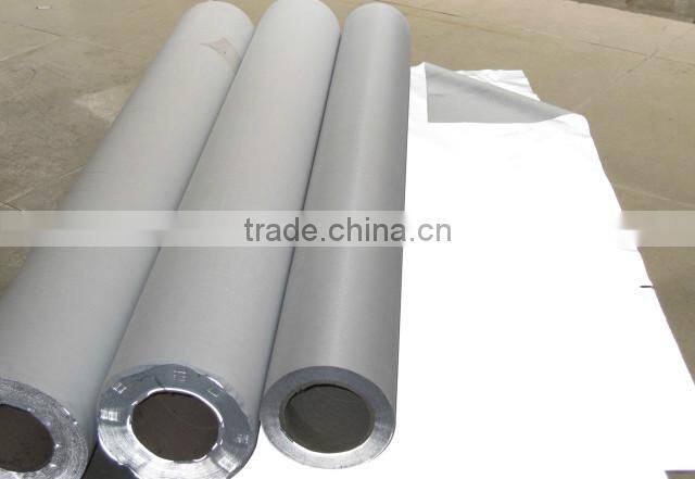 100% polyester high visibility reflective silver / black custom fabric