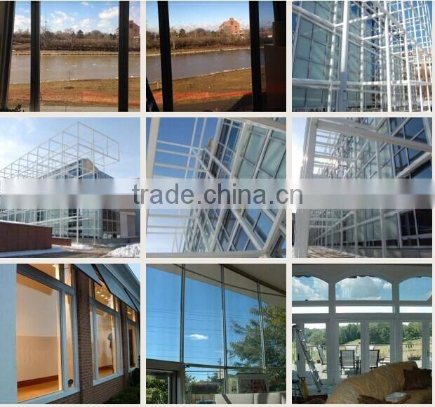 Mirror finish tint infrared heating dyed reflective building solar tint film