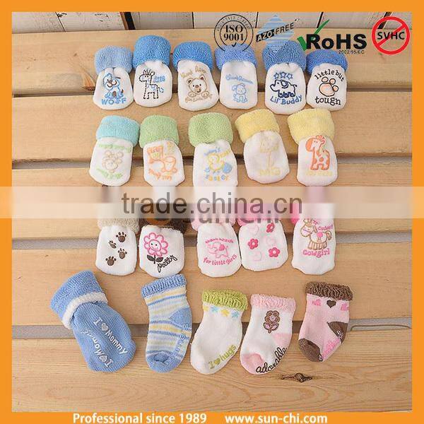 2015 hot sale rainbow 100 cotton baby socks boys
