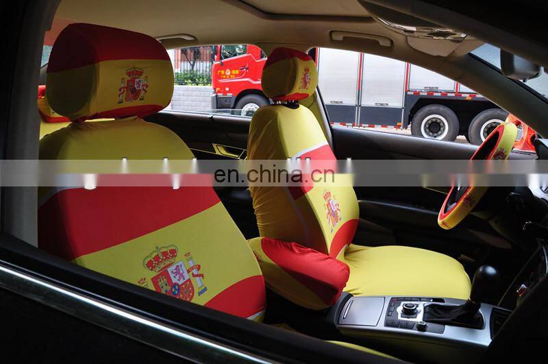 Sports Style Genuine Sheepskin Car Seat Head Cover