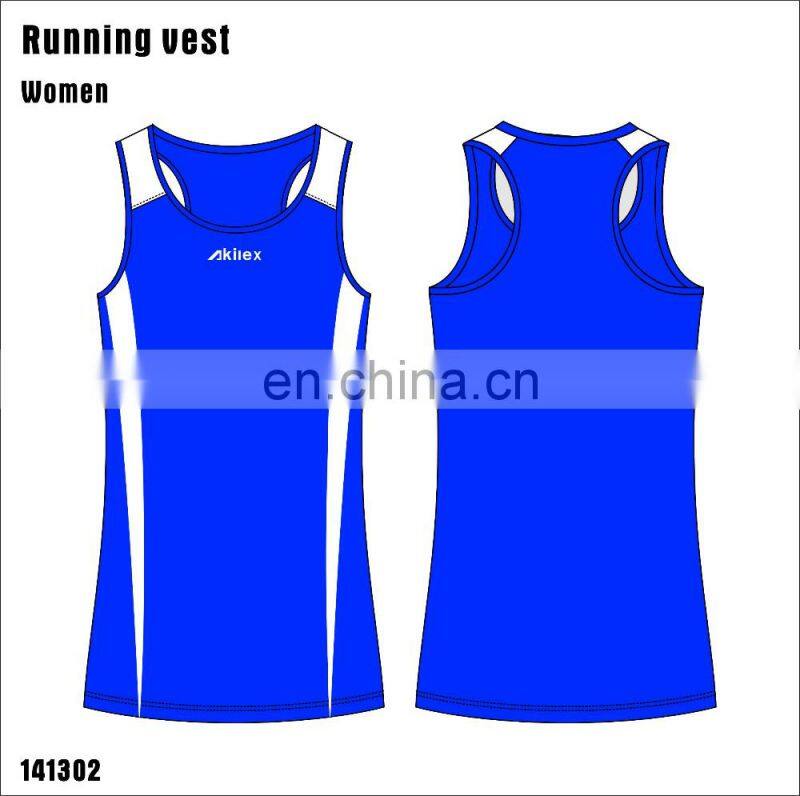 2016 simple fashion comfortable ladies running vest