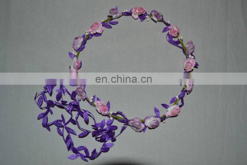 Lovely daisy flower crown headbands for baby with high quality FH2164