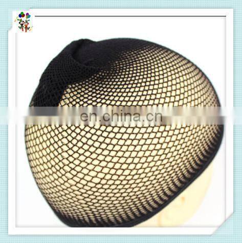 Beige Snood Elastic Nylon Net Stretch Mesh Wig Caps HPC-0107
