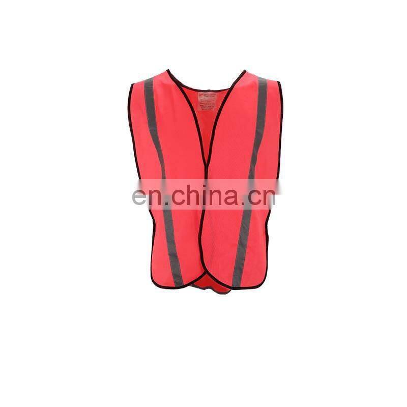 Cheap hi vis pink colorful reflective safety vest with OEM EN20471
