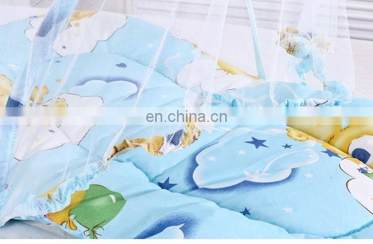 Foldable zippered baby mosquito net high quality baby mosquite net