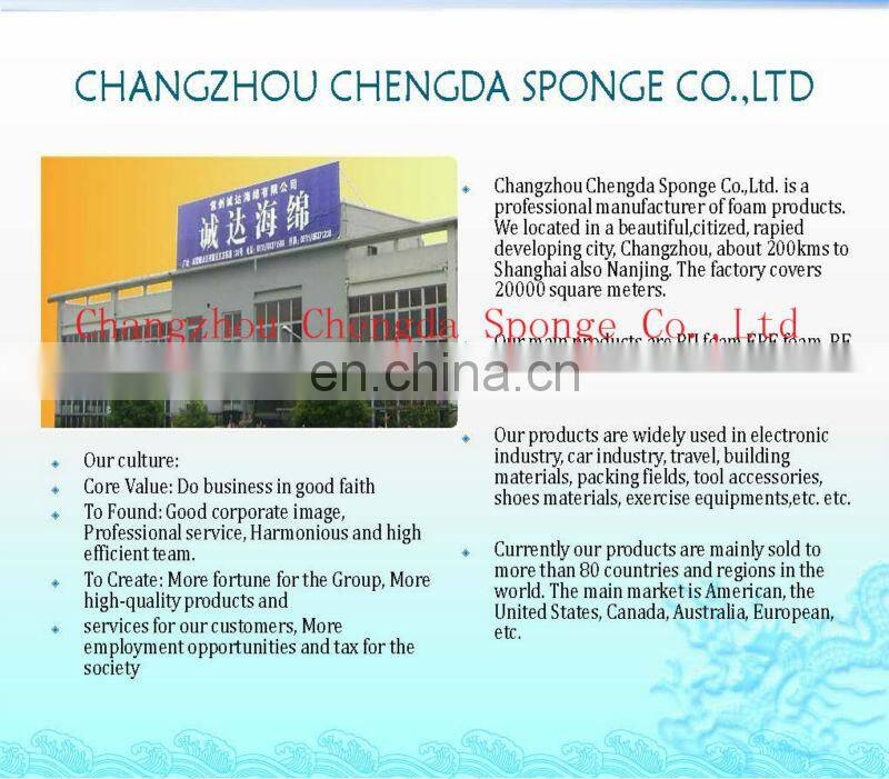 China factory directly sell pe foam packing rod,