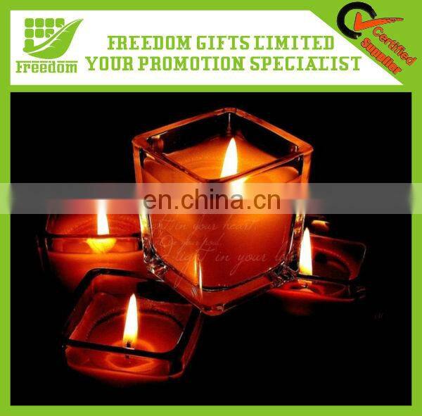 Promotional Cylindrical Flameless Wax Led Candle