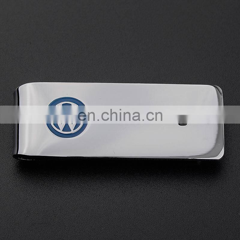 Art And Craft Money Clip Custom Stainless Steel Metal Money Clip