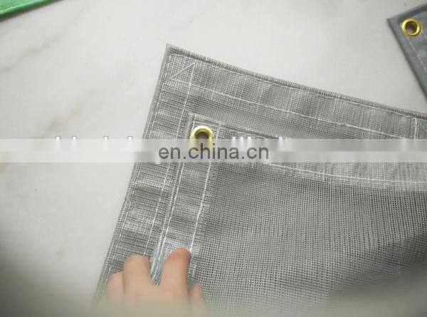 Truck tarp, pvc coated construction safety mesh sheet