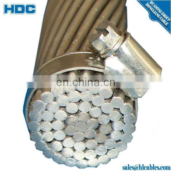 ASTM standard 1033.5kcmil acsr Curlew Snowbird code name price overhead bare aluminum conductor Steel reinforced cable