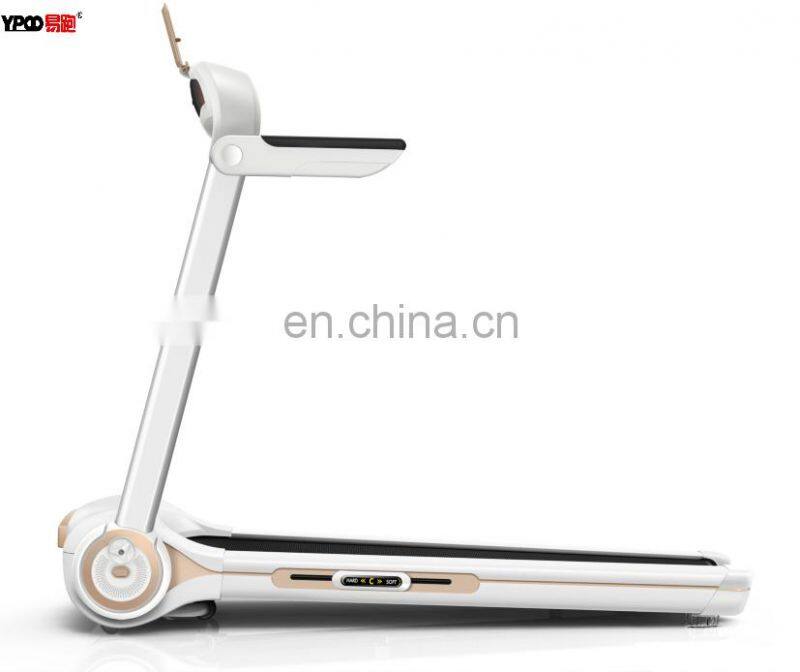 YPOO new design folding Gym Fitness Slim easy installment mini Treadmill for home use