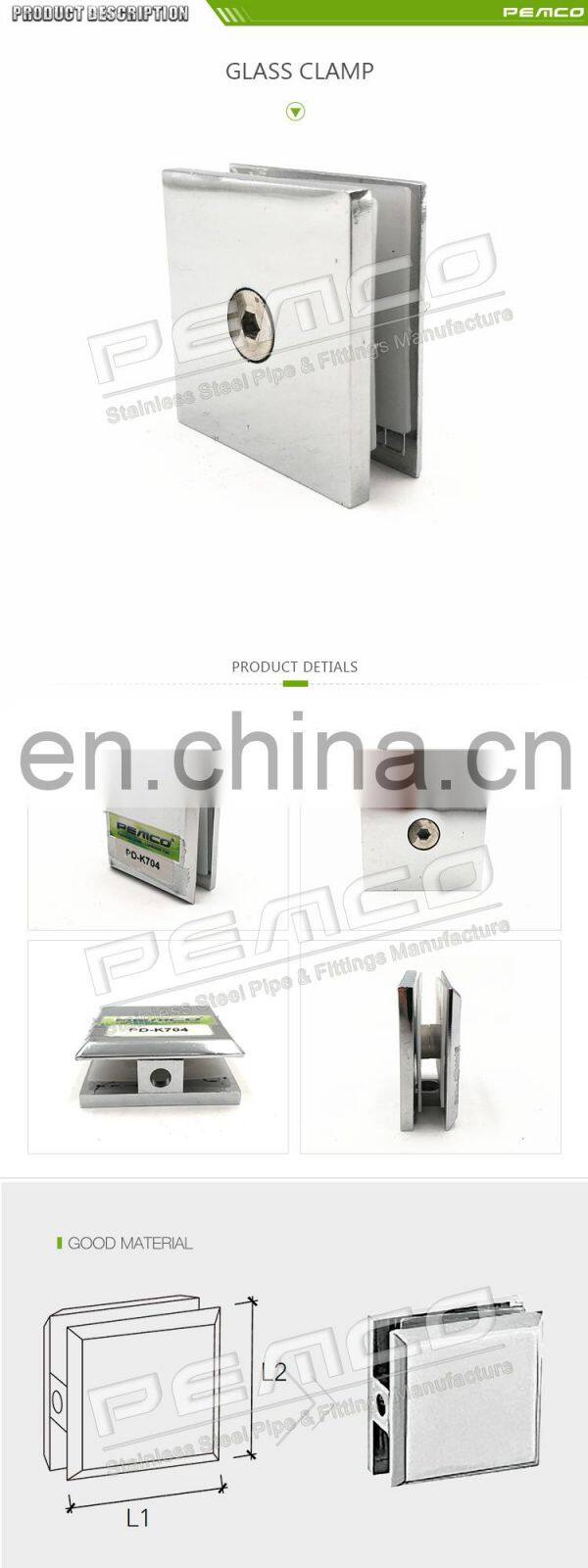 Good quality 304 glass clip glass balustrade clamp glass clamp