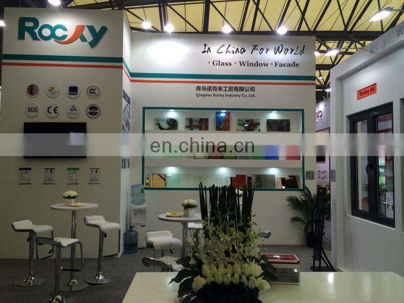 8mm clear toughened glass with polished edge