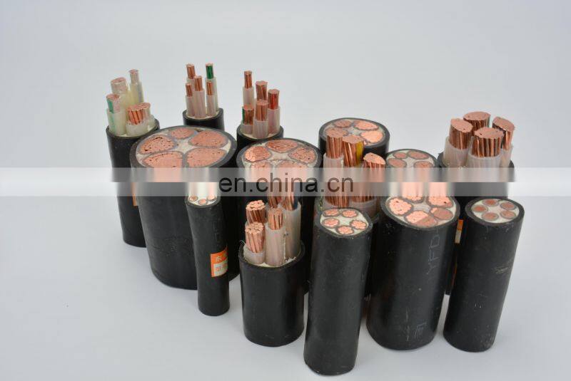 VV VLV aluminum or copper core PVC insulated and outer jacket cable