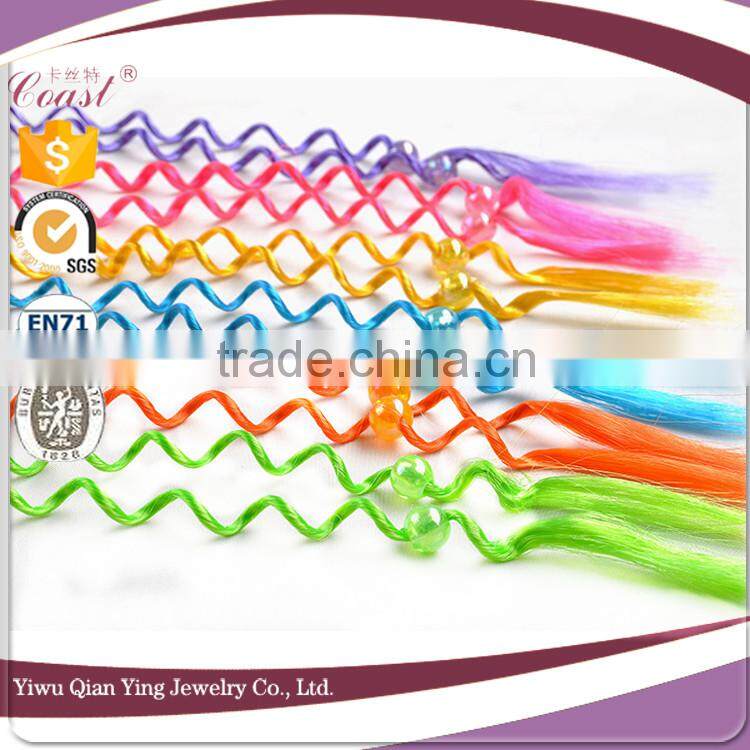 fashion colorful kids Girl hair wholesale braiding accessories set