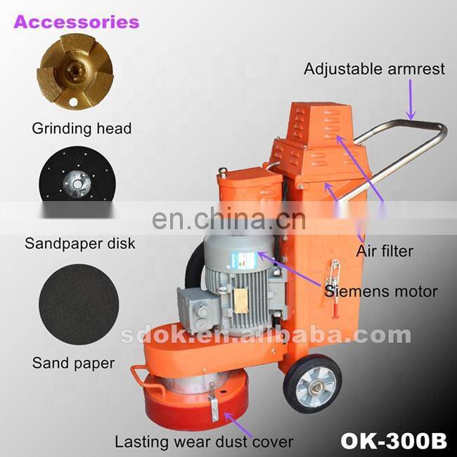 220V/380V Planetary Concrete Edge Floor Grinder