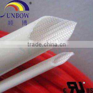 0.5mm silicone fiber glass sleeving/Fiberglass sleeving/glassfiber sleeving