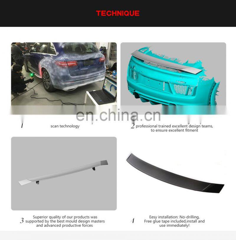 2018 GT Style Carbon Fiber R8 Spoiler Wing for Audi R8 V10 Coupe Gen 2