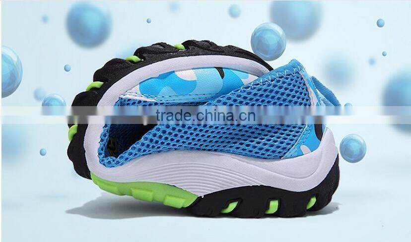 rubber sole comfortable breathable summer mesh women men beach shoes