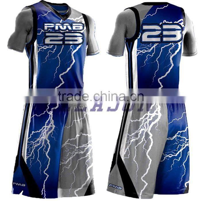 2016 latest basketball clothing for men, high quality basketball clothing