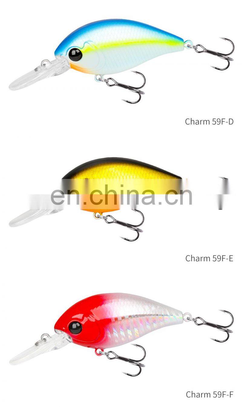 13g Trolling Lure Crank Bait Fake Fish Floating bait Mini Crankbait Fishing Lure