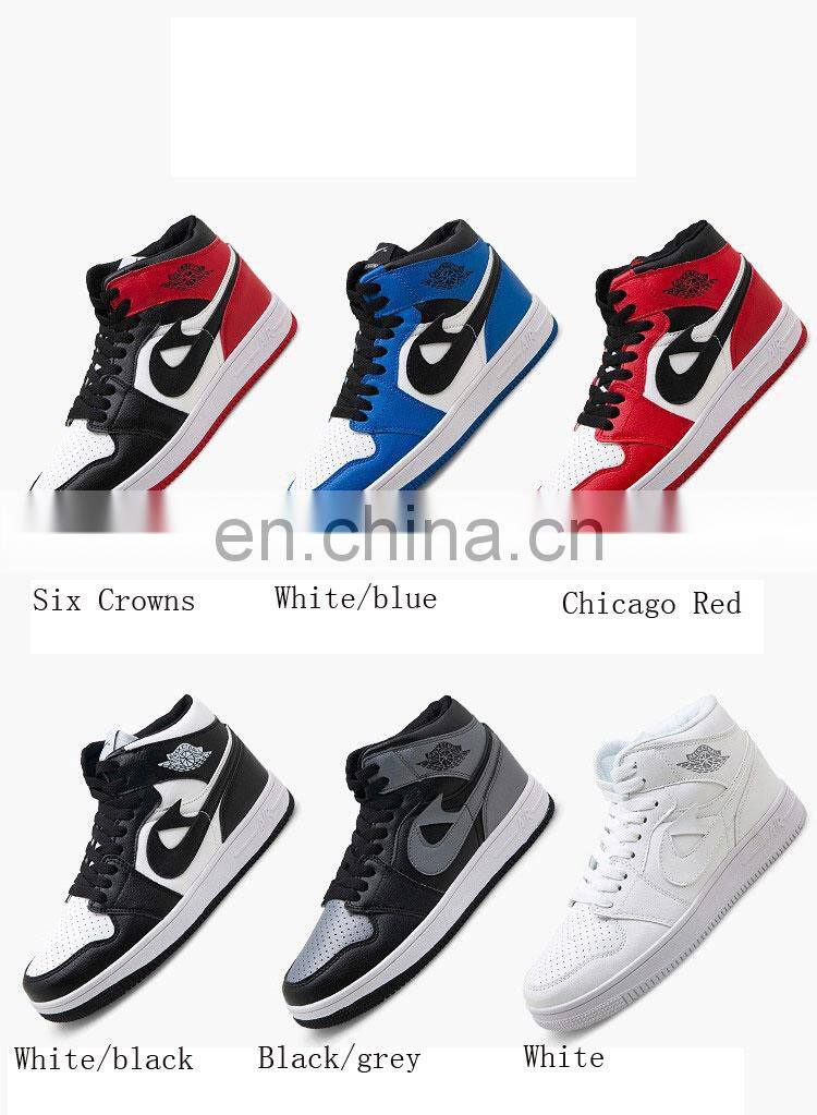 aj1-5 new high-top couple tide shoes Korean casual sports shoes fashion youth basketball shoes wholesale