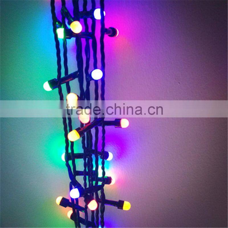 led christmas string light multicolor