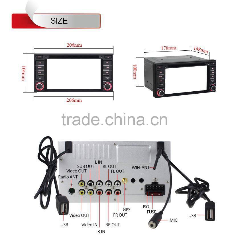 ANDROID4.4 OEM IN CAR DOUBLE DIN DVD FOR NISSAN LIVINA 2013, TOUCH SCREEN,RADIO,GPS,WIFI,BLUETOOTH,SWC,MP3,USB,SD,AUX,3G OPTION