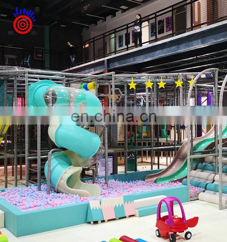 Kids indoor playground equipment park OL-BY028