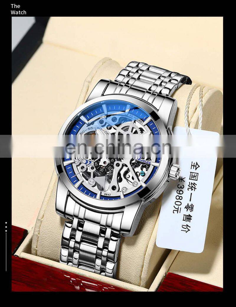 CHENXI 8842 Mechanical watches for man fashion Business Sports Wristwatches Male watches automatic watches men