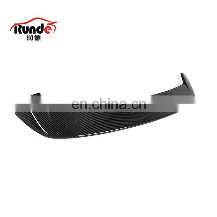 Runde New arrival Pretty 3D Style Auto Carbon Fiber Material rear Spoiler for 2012-2014 BMW 1Series F20 Spoiler