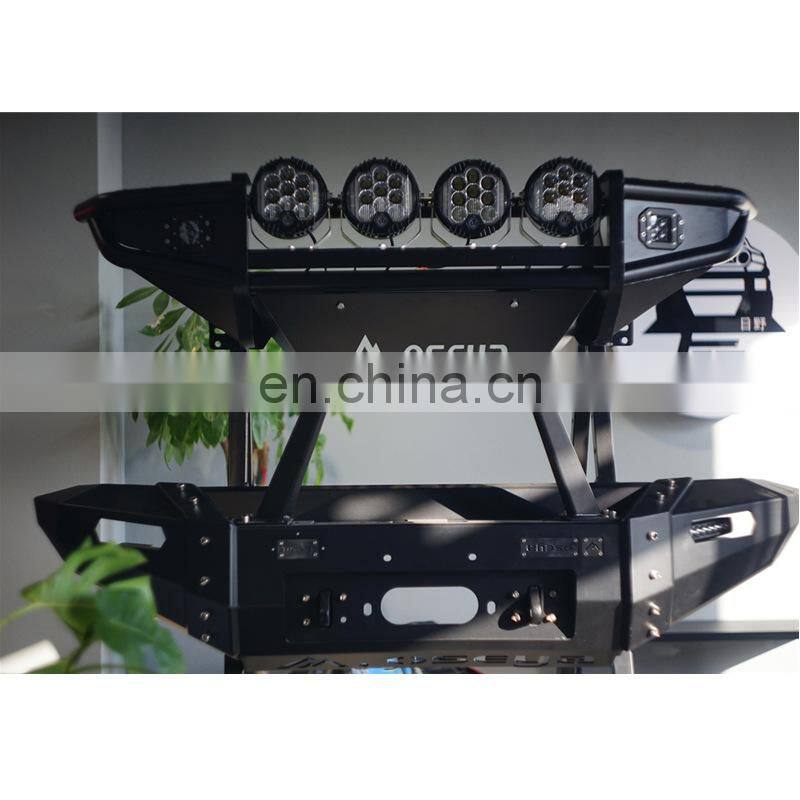 Runde Front Bumper spotlights Applicable For Toyota FJ Cruiser Modified Front Bumper With LED Spotlights Competitive Style Kit
