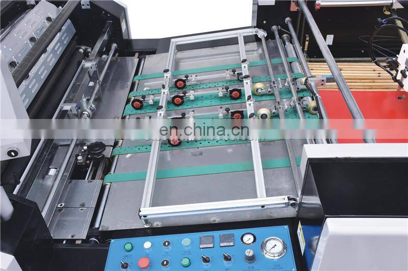 SAFM1200 High Speed Automatic Bopp Film Laminating Machine, Big Formate Auto OPP PET PVC Thermal Laminator